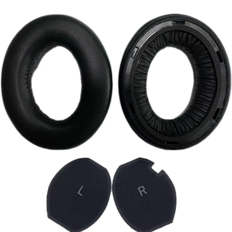 Sennheiser Ersatz-Ohrpolster aus echtem Schaffell für MOMENTUM 4 Wireless-Kopfhörer in Silber - Bild 3
