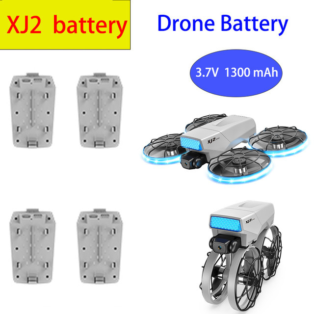 FANHANG Xj2 Drohnenbatterie LiPo-Akku 3,7 V 1300 mAh in Grau - Bild 1