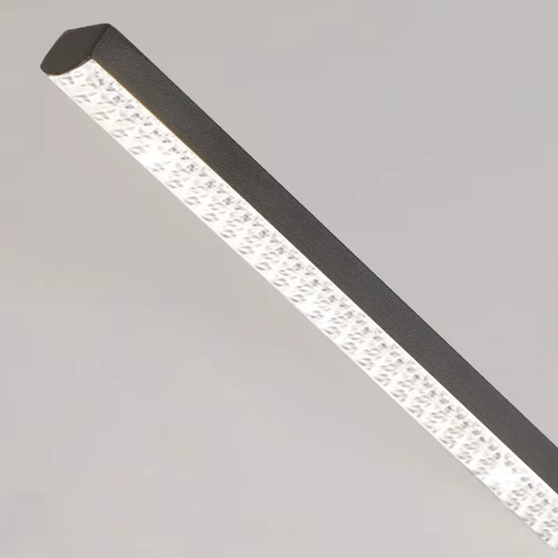 Moderne LED-Pendelleuchte von DARHYN in Schwarz aus Metall für Wohnzimmer, Küche und Bar - Bild 2