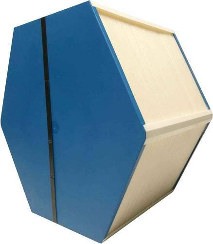 Helios Ventilatoren KWL-ET 170 Enthalpiewärmetauscher in Blau aus Kunststoff - Bild 1