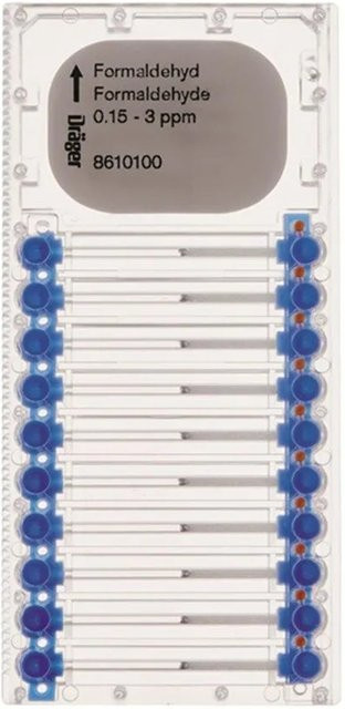 Dräger Microtubes für Formaldehyd 0,15 bis 3 ppm transparent - Bild 1
