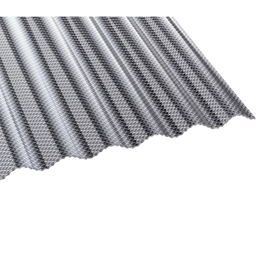 Tejemacro PC-Lichtwellplatte S76/18 aus Polycarbonat, Glasklar, B: 600 cm, H: 104,5 cm, Stärke: 2,8 mm - Bild 2