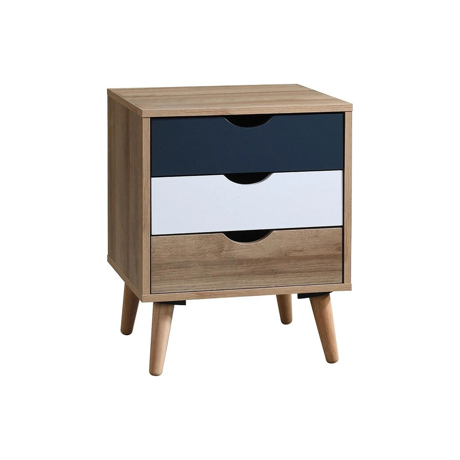 Nachttisch Lurvia von Vente-unique in Mehrfarbig, B/T/H: 45 x 40 x 57 cm - Bild 2