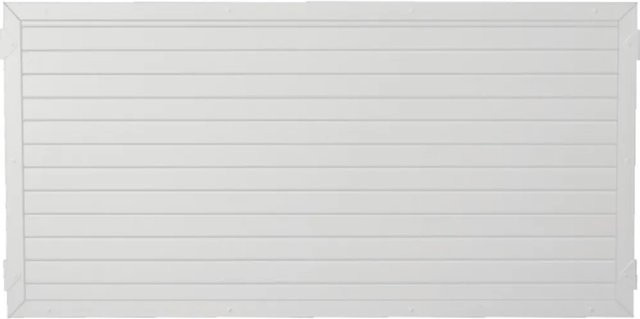 T & J Kunststoff-Zaunelement Lightline weiß B/H: 90 x 180 cm - Bild 1