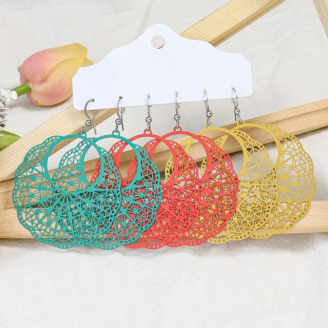 Lucky Star Jewelry Ohrring-Sets, bunte Wassertropfen, Damen - Bild 1