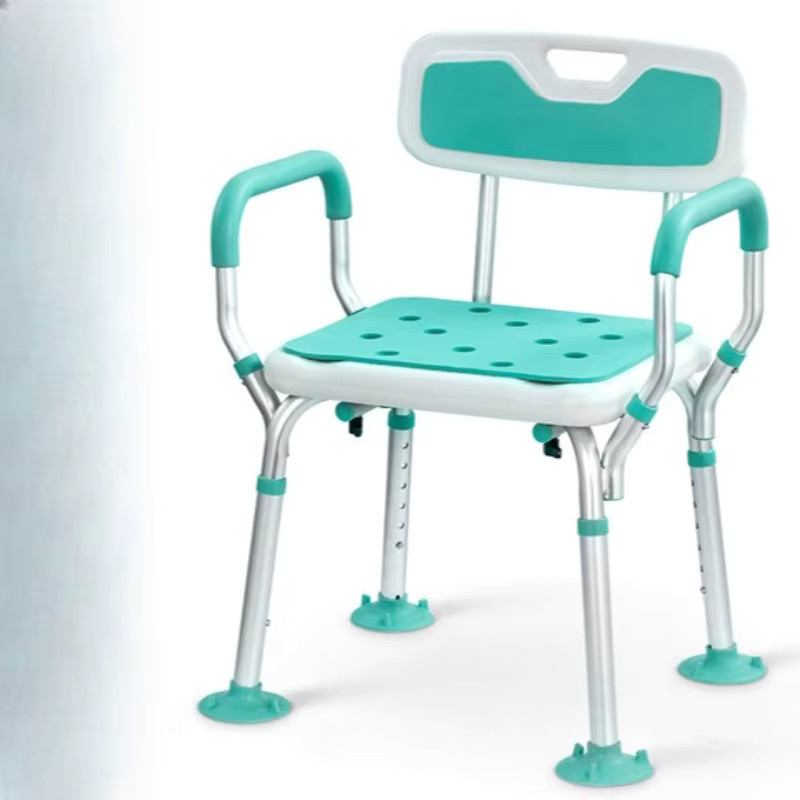 OAKCIA Badezimmerhocker in Türkis im skandinavischen Design für Bad und Küche - Bild 2