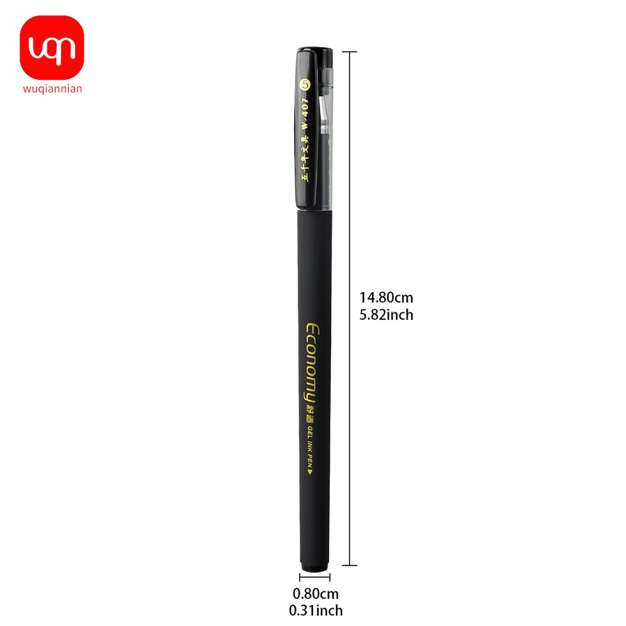 WQN Kugelschreiber mit schwarzer Tinte und 0,5 mm Spitze für Bürobedarf - Bild 3