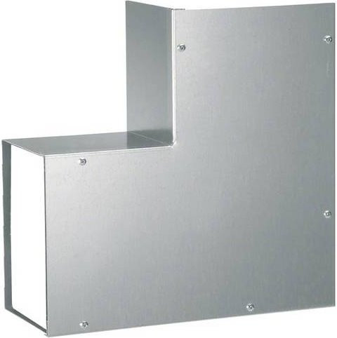 Hager L6925VERZ Flachwinkel in Silber/Stahl, 1 Stück - Bild 1