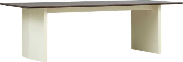 Normann Copenhagen Panel Tisch aus Massivholz und Stahl in Beige - Bild 1