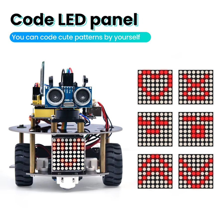Keyes tudio Smart Little Turtle Roboter Car v5.0 App-Steuerung - Bild 3