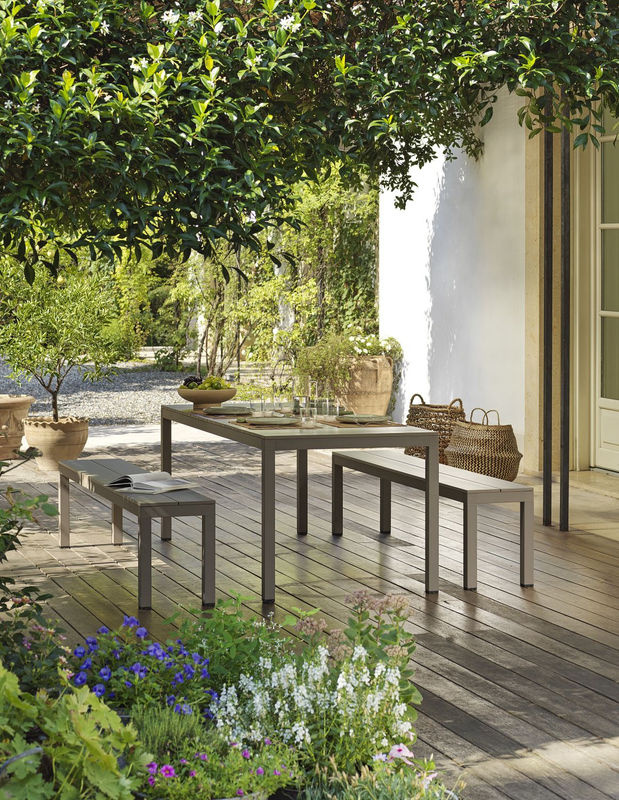 Nardi Rio Alu Fix Gartentisch aus Aluminium in Grau Matt, Breite: 210 cm - Bild 2