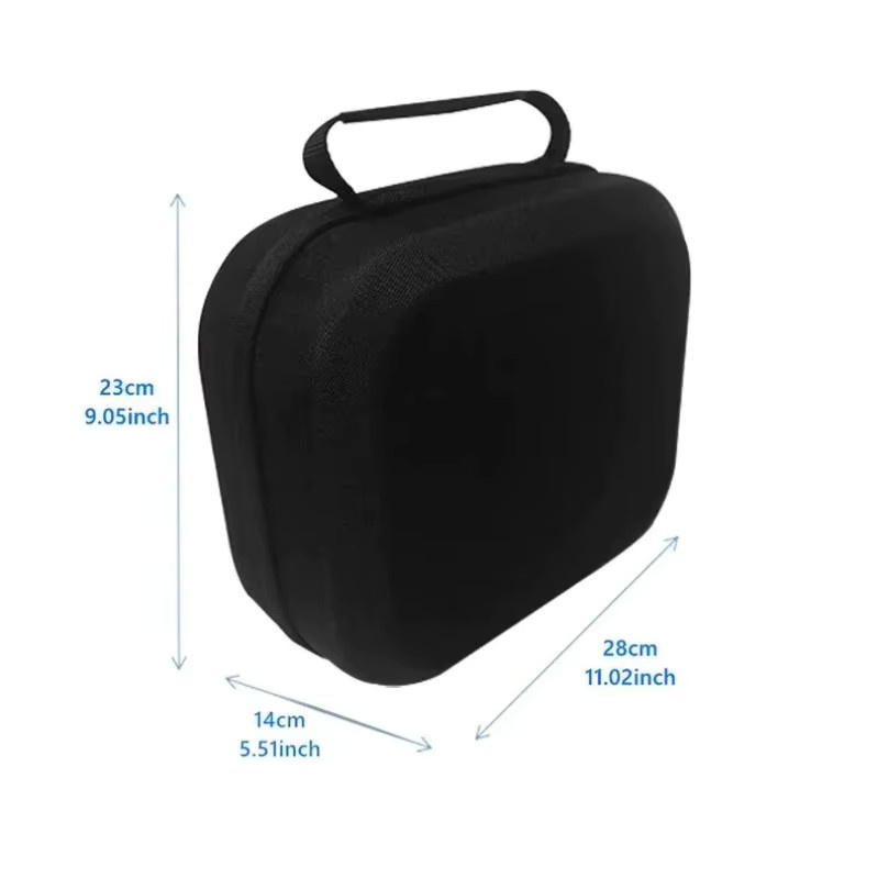 VIKEFON Tragetasche aus hartem EVA für Oculus Quest 2, Meta Quest 3 und Pico 4 in Schwarz - Bild 4