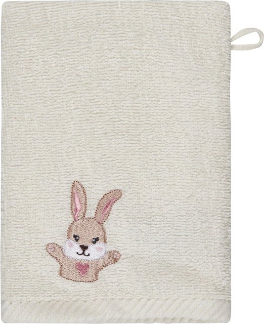Sterntaler Waschlappen, 2er-Pack, Bio-Baumwolle, Beige - Bild 1