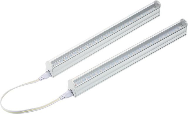 2er-Pack TOMTOP JMS LED-Wachstumslichtstreifen 5 W T5-Röhren-LED in Weiß für Gewächshauspflanzen - Bild 1
