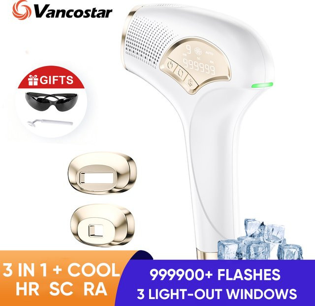 Vancostar Cool IPL Haarentfernung 3in1, Damen, weiß - Bild 1