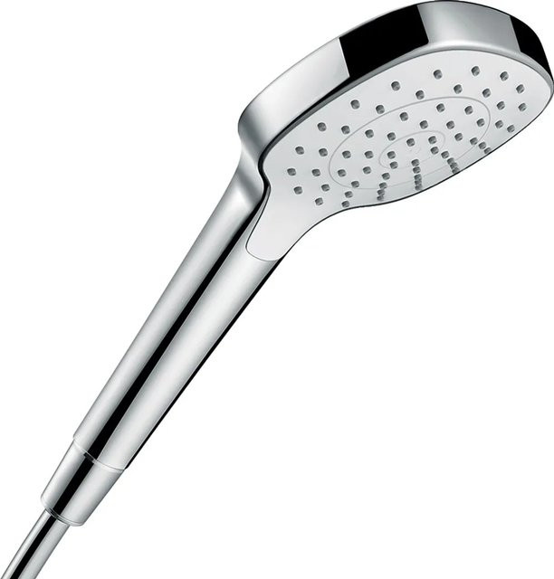Hansgrohe Croma Select E Handbrause mit 1jet EcoSmart, Weiß/Chrom - Bild 1
