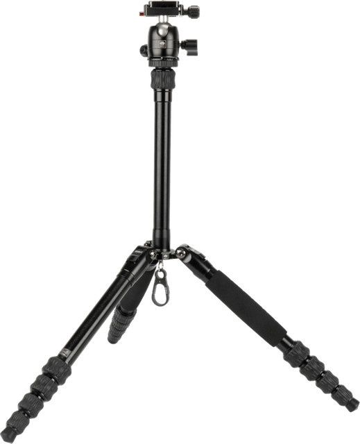 Sirui Traveler 5AX Stativ mit B00K Kugelkopf in Schwarz - Bild 1