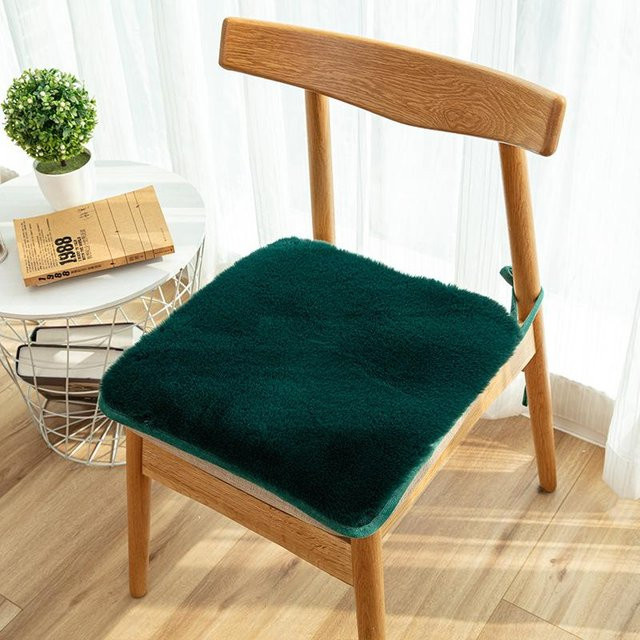 Rutschfestes Sitzkissen von Yiran Furniture aus Plüsch für Büro und Wohnzimmer, B/T: 40 x 40 cm - Bild 1