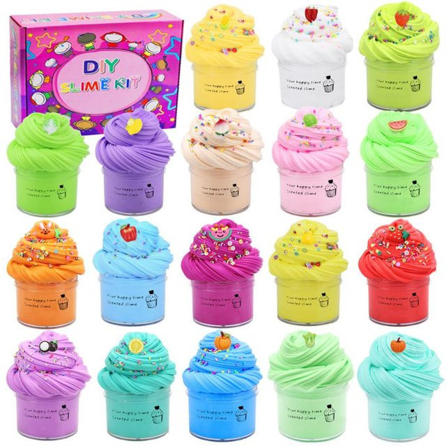 Kidsly Flauschige Spielzeug Putty, Bunt / Mehrfarbig, ab 14 Jahre - Bild 1
