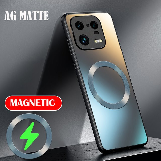 Fudusaidman Magnetische Silikon-Hartschale AG Matte für Motorola Moto Edge 70 60 60S 50 Ultra 40 Neo Fusion in Purple - Bild 1