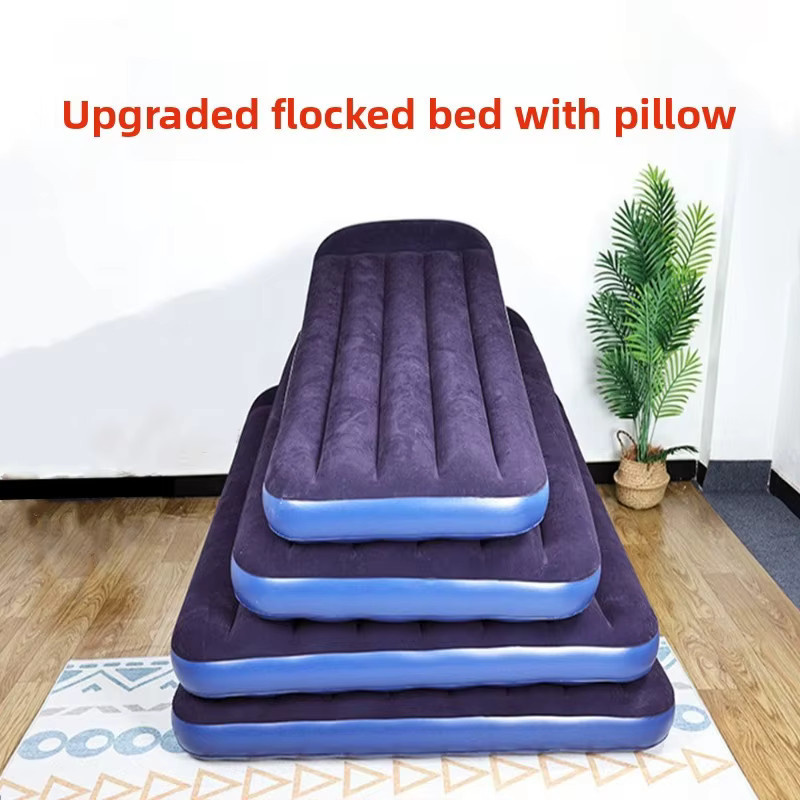 Tryhomy Doppel-Schlaf-Luftbett Aufblasbare Campingmatratze für Erwachsene und Paare, Feuchtigkeitsabweisend und Tragbar - Bild 2