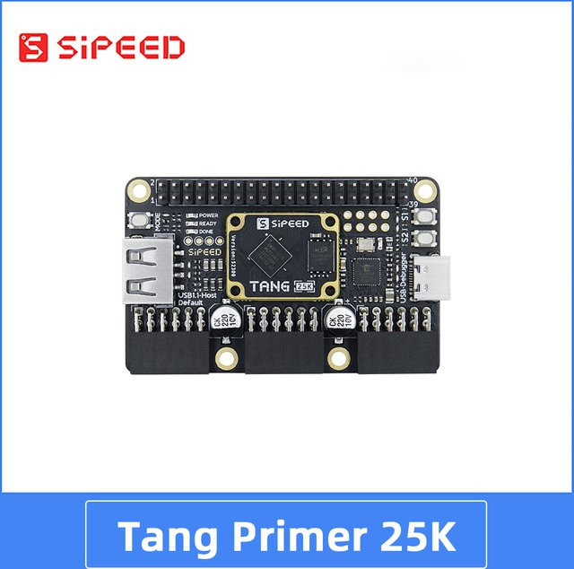 Sipeed Tang Primer 25K GOWIN GW5A RISCV FPGA Entwicklungsboard mit PMOD und SDRAM in Schwarz - Bild 1