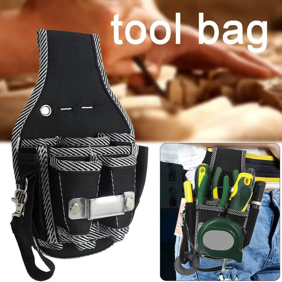 GJB810 9-in-1 Werkzeug-Taillengürtel aus schwarzem 600D-Nylon mit Gürtel für Elektriker und Handwerker - Bild 3
