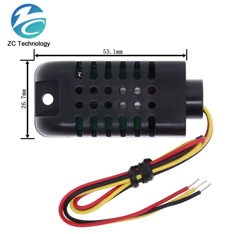 DHT21 AM2301A Kapazitiver digitaler Temperatur- und Feuchtigkeitssensor für Arduino in Schwarz - Bild 3