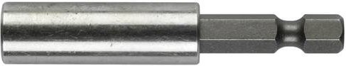 Makita Bithalter Sechs-Punkt 1/4 Zoll in Silber, Länge: 60 mm - Bild 1