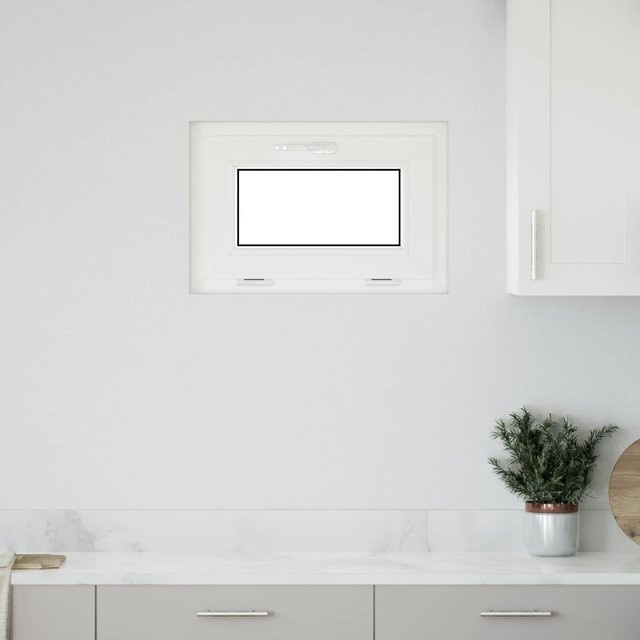 Kellerfenster RISOR von Yiwydaa aus PVC und Glas in Weiß, B/H: 60 x 40 cm - Bild 1