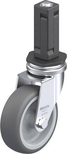 Blickle LRA-PATH 75G-EV03 Lenkrolle in Grau mit 75mm Rad-Durchmesser und 75kg Tragfähigkeit - Bild 1