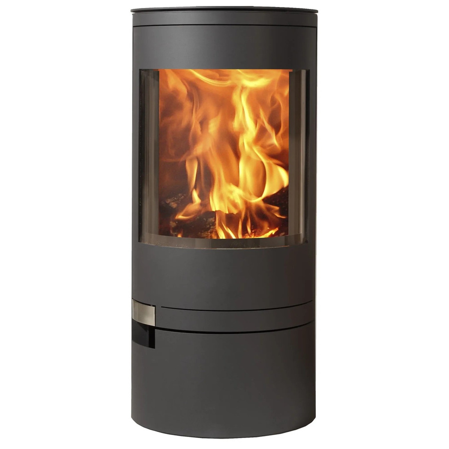 Panadero Kaminofen Akita aus Stahl in Schwarz-Metallic mit 7,4 kW Leistung - Bild 2