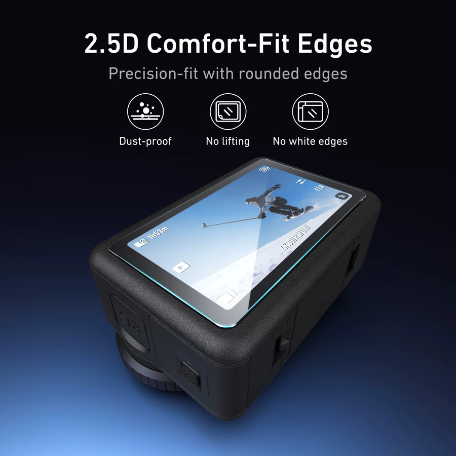 TELESIN AR HD Displayschutzfolie und Objektivschutzglas für DJI Osmo Action 6, transparent - Bild 5