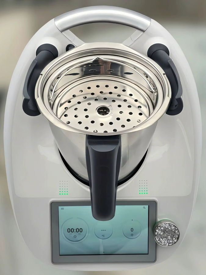 Vorwerk Dampfkorb aus Edelstahl 304 in Silber mit Griff, kompatibel mit Thermomix TM5 und TM6 - Bild 6