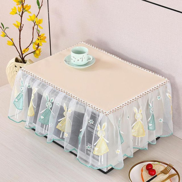 WTEMPO Mikrowellenabdeckung als wasserdichte und ölbeständige Staubschutzabdeckung, B/T/H: 35 x 50 x 25 cm - Bild 1
