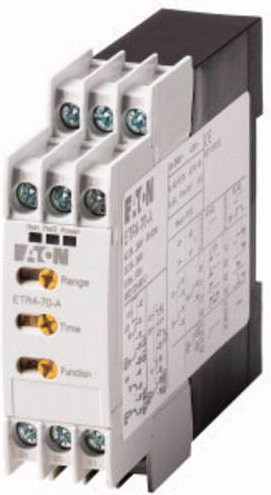 Eaton ETR4-70-A Elektronisches Zeitrelais für die DIN-Schiene in Weiß - Bild 1