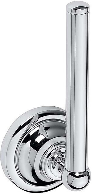 Brillantbad BETRO Reservepapierrollenhalter aus Messing in Chrom, B/T/H: 6,5 x 17,0 x 6,5 cm - Bild 1