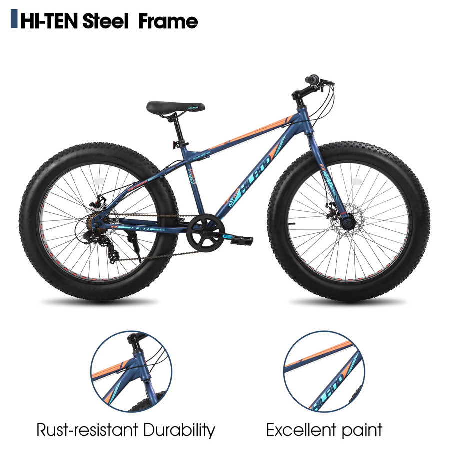 Hiland Kinderfahrrad Fat Tire Mountainbike, 20-Zoll, ab 5 Jahren - Bild 2