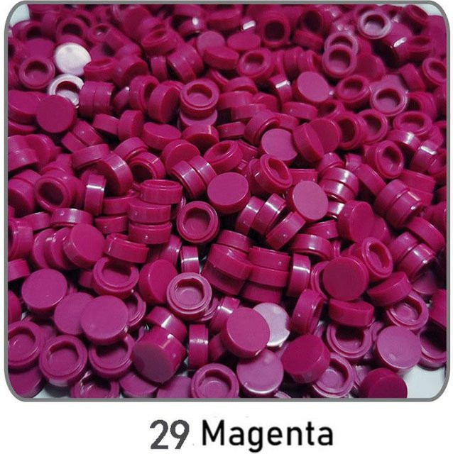 Fliese 1x1 Rund DIY Bausteine Ziegel, 1000-teiliges Set, ab 14 Jahre - Bild 1