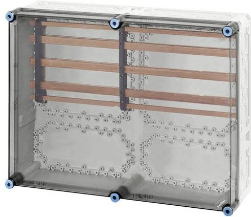Hensel Mi 6655 Verteilerschrank Aufputz aus Kunststoff mit transparentem Deckel - Bild 1
