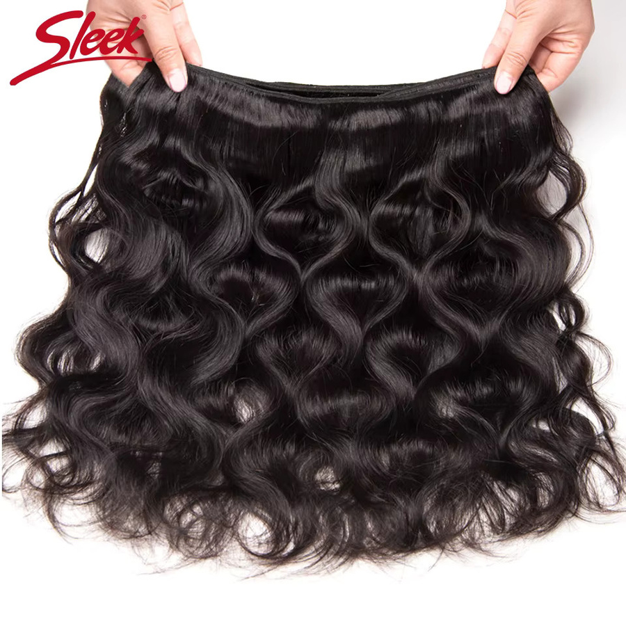 Sleek Brasilianische Körper Welle Haar Extensions, Remy Haar Bundles, Unisex - Bild 4