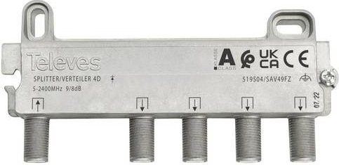 Televes SAV49FZ SAT-Abzweiger in Silber - Bild 1