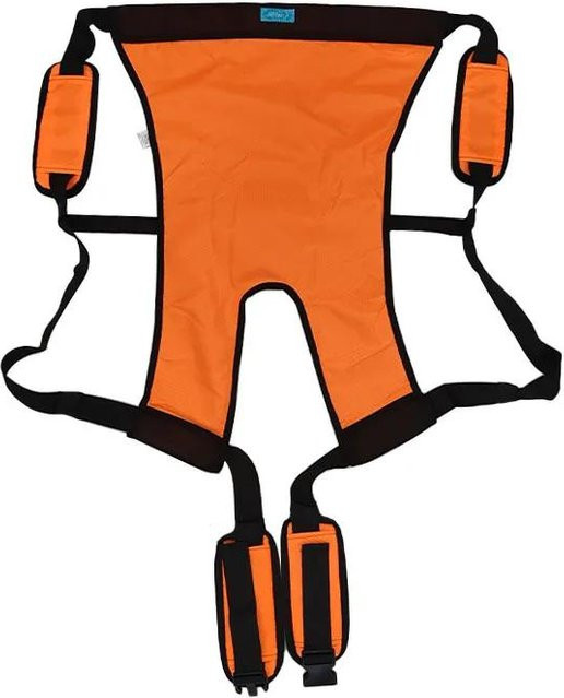 Yuwell Kinder Transfer Hebe Schlinge Tragbarer Hilfsgürtel für Rollstuhl und Fahrzeug in Orange - Bild 1