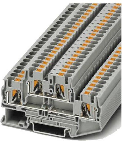 Siemens Doppelstockklemme grau 50 Stück - Bild 1