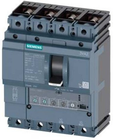 Siemens 3VA2225-7HM42-0AA0 Leistungsschalter in Grau mit einem Einstellbereich von 100 - 250A und einer maximalen Schaltspannung von 690 V/AC - Bild 1
