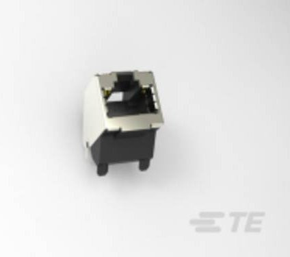 TE Connectivity High Performance Mod Jacks 2170668-1 Ethernet LAN Anschluss in Schwarz - Bild 1