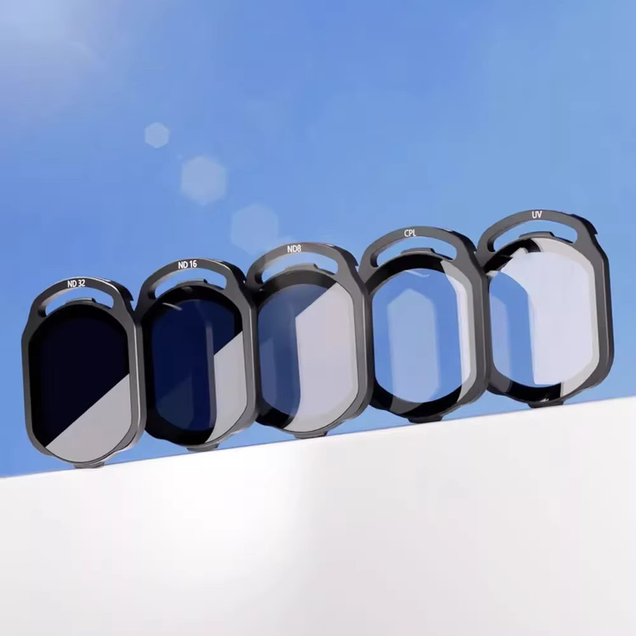SpeedyBee O4 Air Unit Pro Filter Set in Schwarz mit UV, CPL, ND8, ND16 und ND32 Filtern für das O4 Air Unit Pro FPV Objektiv - Bild 2