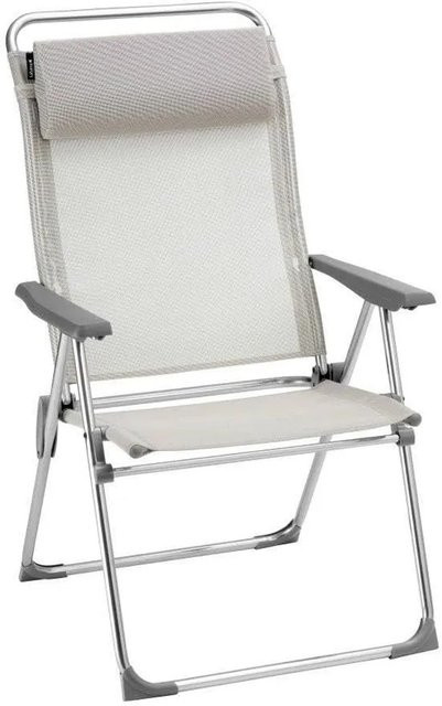 Lafuma Klappstuhl ALU CHAM XL Seigle II in Beige mit Aluminiumlegierung und Batyline-Bezug - Bild 1
