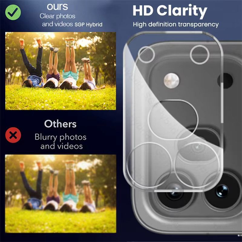 3er-Pack Kameraschutzfolie aus 3D-Klarglas für Honor 600 Pro 5G, 6,57 Zoll, Transparent - Bild 6