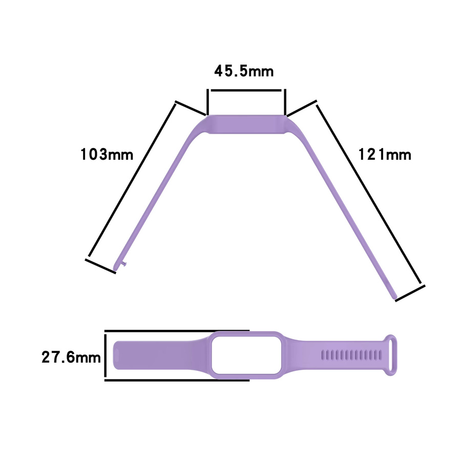 Xiaomi Uhrenarmband Silikon, Schwarz, Unisex - Bild 3